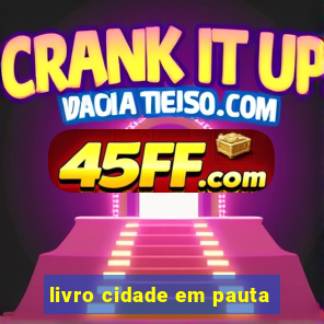 livro cidade em pauta